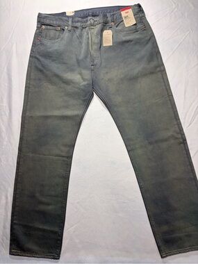 Levi's Men's Straight Jeans in Washed Blue-Gray